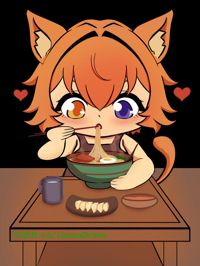 Zeruina eating ramen Zeruina eating ramen